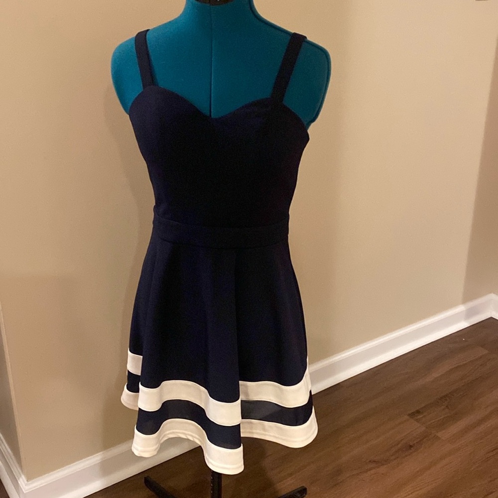 Windsor navy sundress Medium
